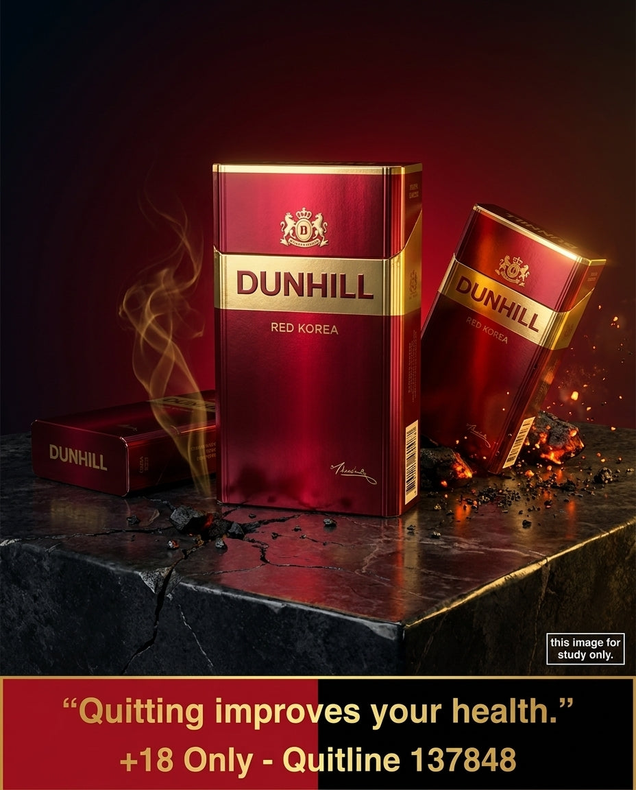 Dunhill Red Korea Cigarettes (10 Packs x 20s), Full Flavour Bold Blend, Cheap Carton Price Online & Fast Discreet Delivery