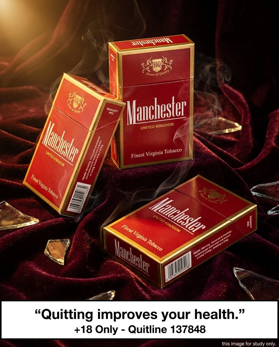 Manchester Red Flow Filter Cigarettes (10 Packs x 20s), Smoother Draw Control, Buy Online Cheap Carton Price, Fast Delivery