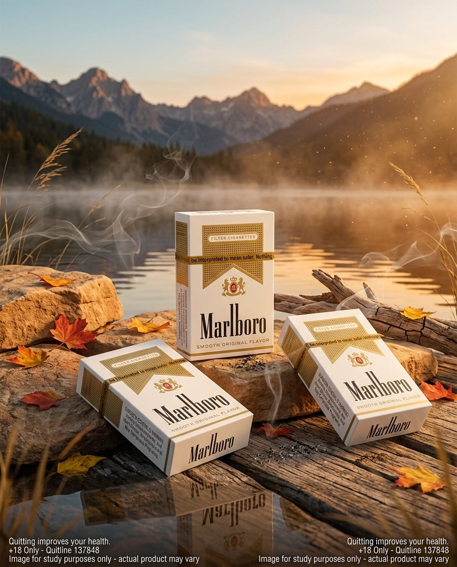 Marlboro Gold USA Cigarettes (10 Packs x 20s), Smooth American Blend, Best Value Carton Price, Fast Nationwide Dispatch