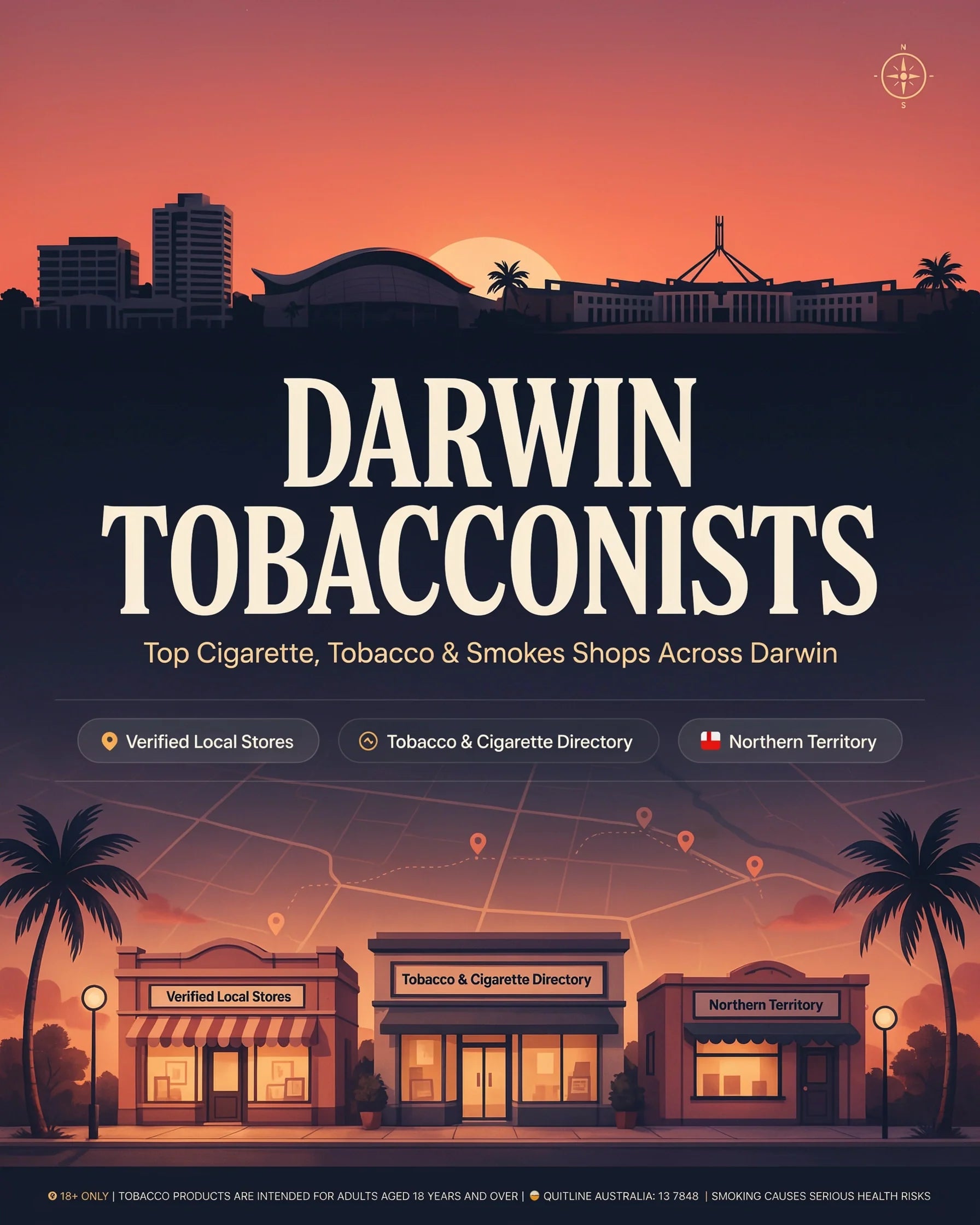 Darwin CBD: Top Tobacconists for Cigarettes, Tobacco and Rolling Tobacco