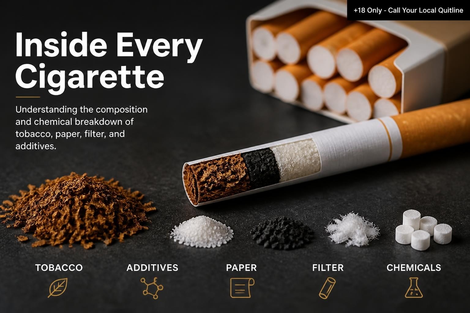 Contents of Cigarettes: Ingredients & Chemicals Explained