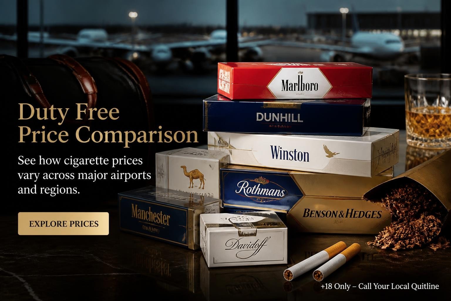 Duty Free Cigarette Prices 2026: Global Comparison Guide