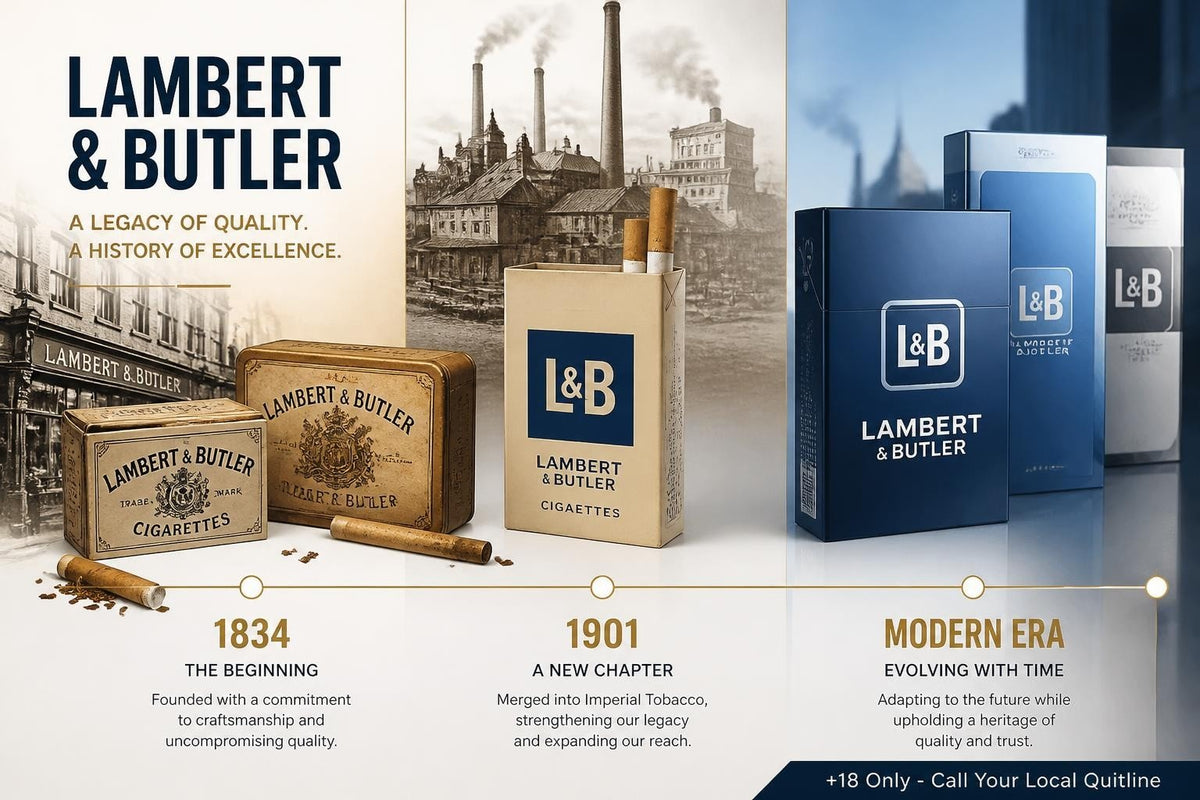 Lambert and Butler Cigarettes: Heritage, Quality & Range