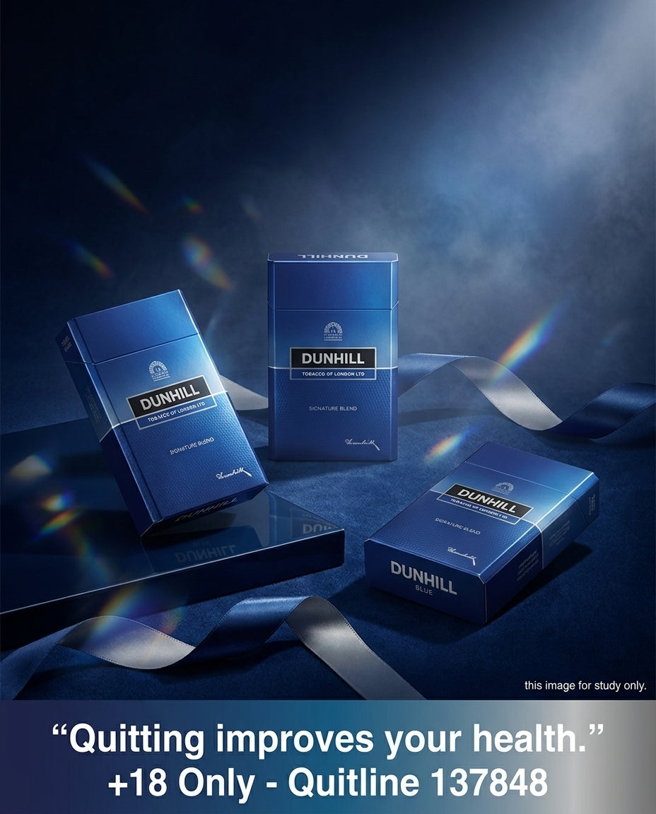 Dunhill Blue England Cigarettes (10 Packs x 20s), Smooth Mild Blend, Cheap Carton Price Online & Fast Discreet Delivery