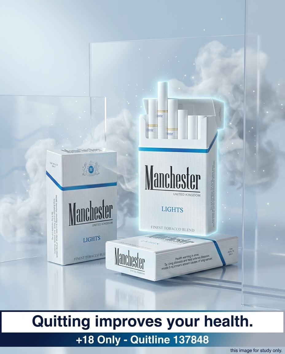Manchester Light Cigarettes (10 packets x 20s) | Smooth Mild Everyday Blend