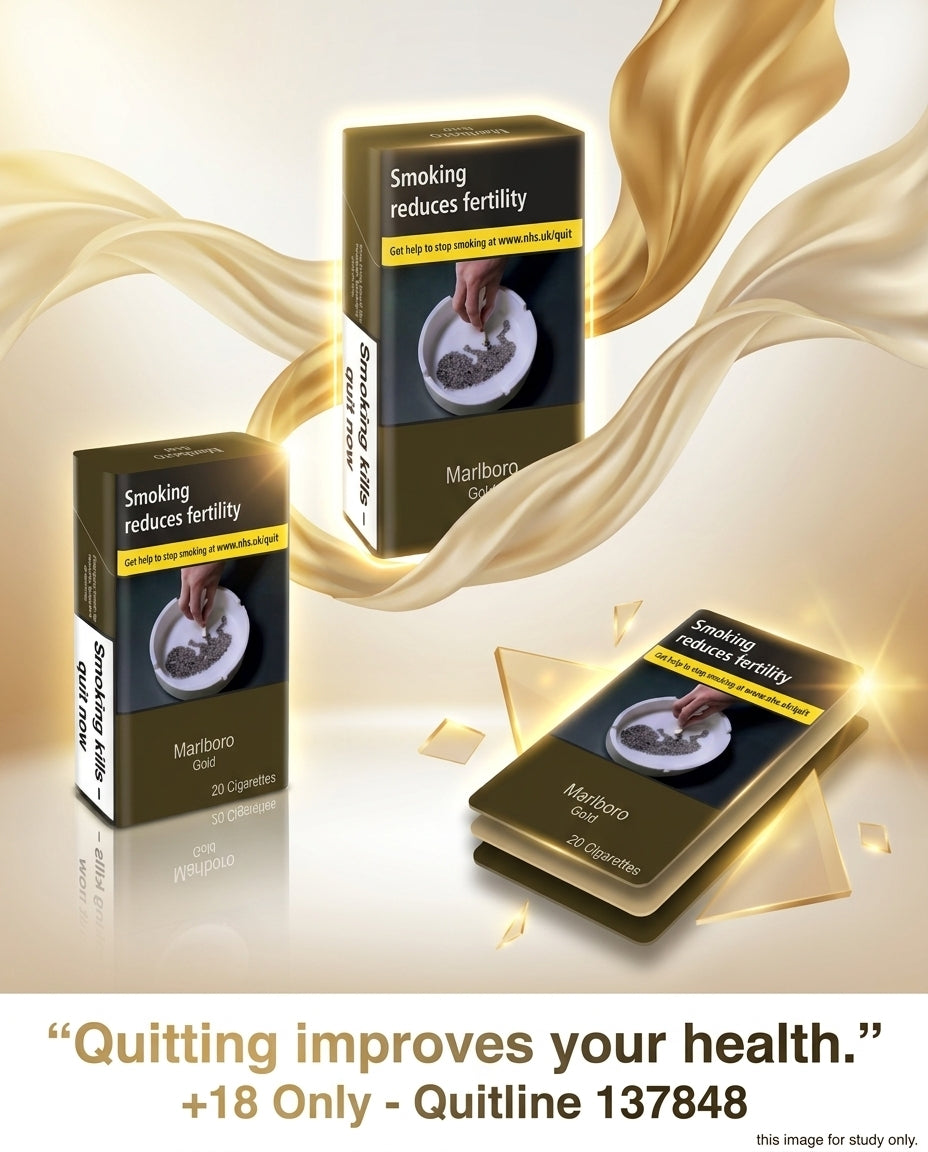 Marlboro Gold Cigarettes (10 packets x 20s) | Smooth Light Premium EU Blend