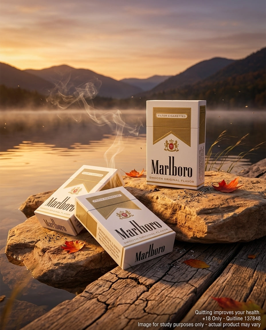 Marlboro Gold USA Cigarettes (10 Packs x 20s), Smooth American Blend, Best Value Carton Price, Fast Nationwide Dispatch